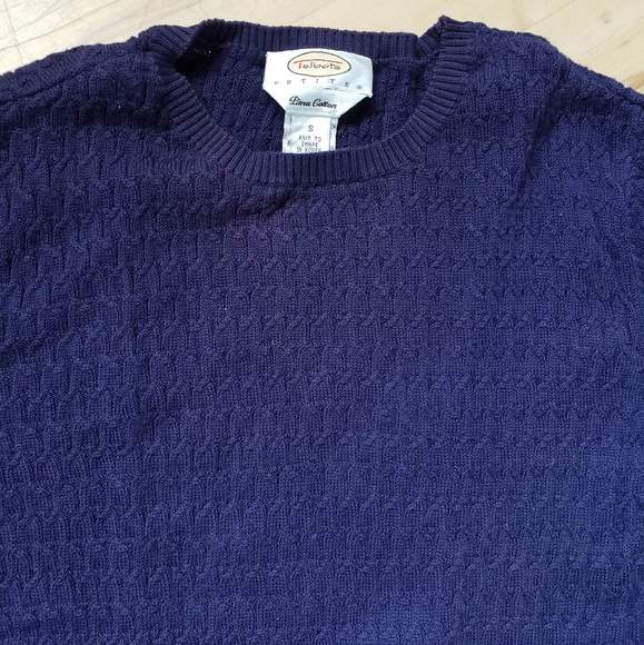 Talbots Pima Cotton Knit Sweater - Picture 5 of 5